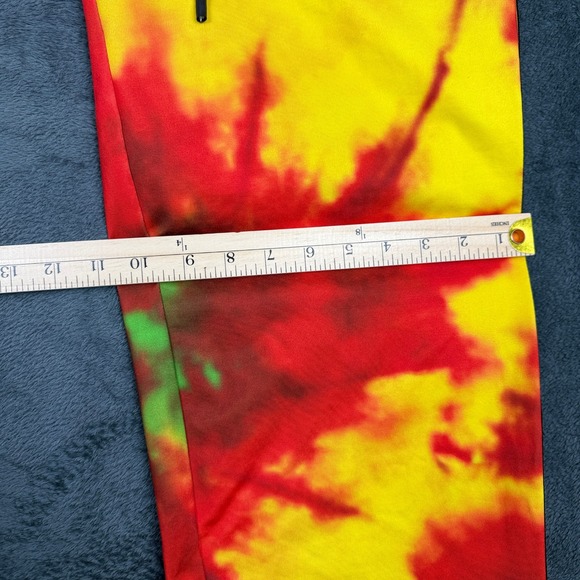 GUESS x J Balvin Tie Dye Jogger Pants Size M Lightning Bolt Track Streetwear - Picture 8 of 14